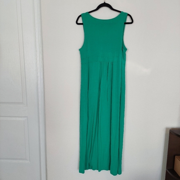 Boden Green Sleeveless Cocktail Maxi Dress Size 14 - Picture 5 of 8